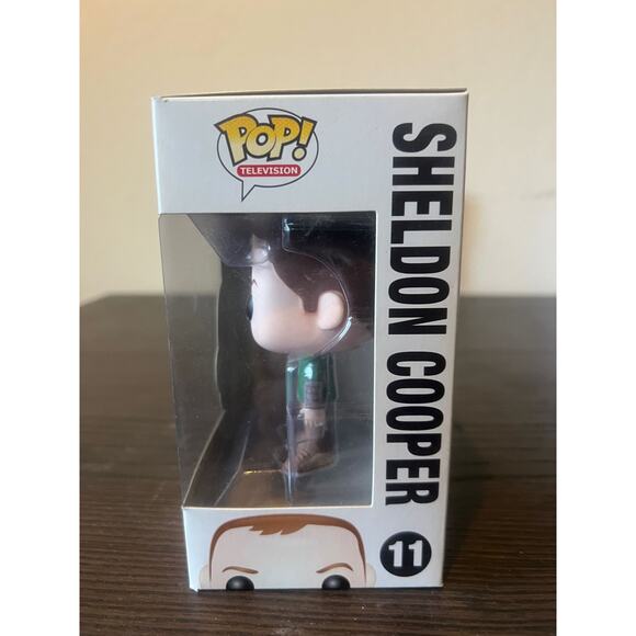 VAULTED Sheldon Cooper Big Bang Theory Funko Pop #11 Television BBT Lantern Tee - Picture 4 of 6